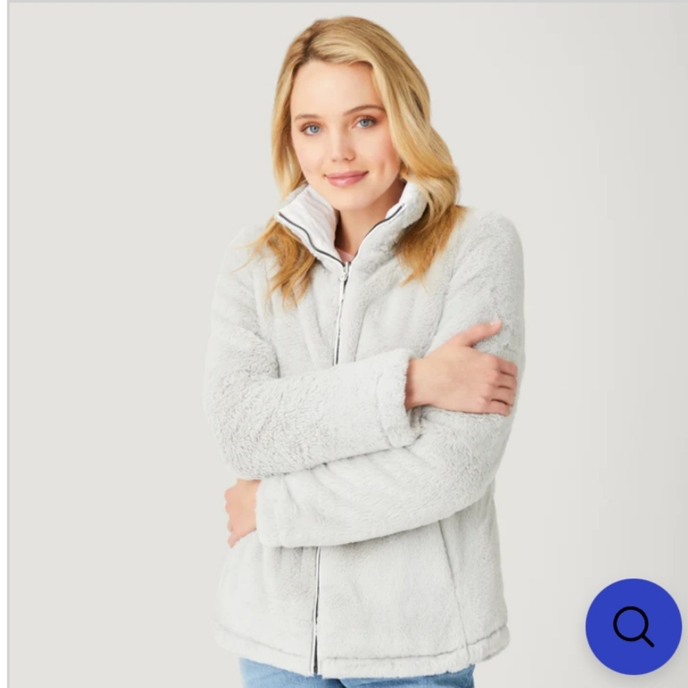 Free Country NWT White cloud lite reversible jacket in size 3XL - Picture 12 of 12
